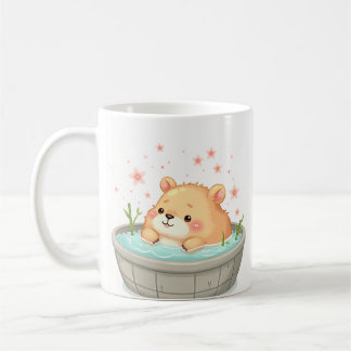 Capybara Hot Tub Relaxation Chill Vibes Spa Day Co Coffee Mug