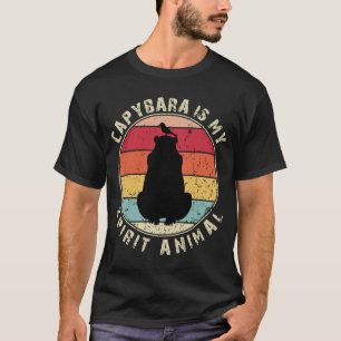 Capybara Is My Spirit Animal T-Shirt