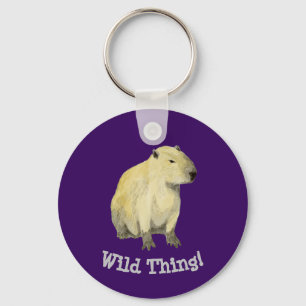 Capybara Keychain