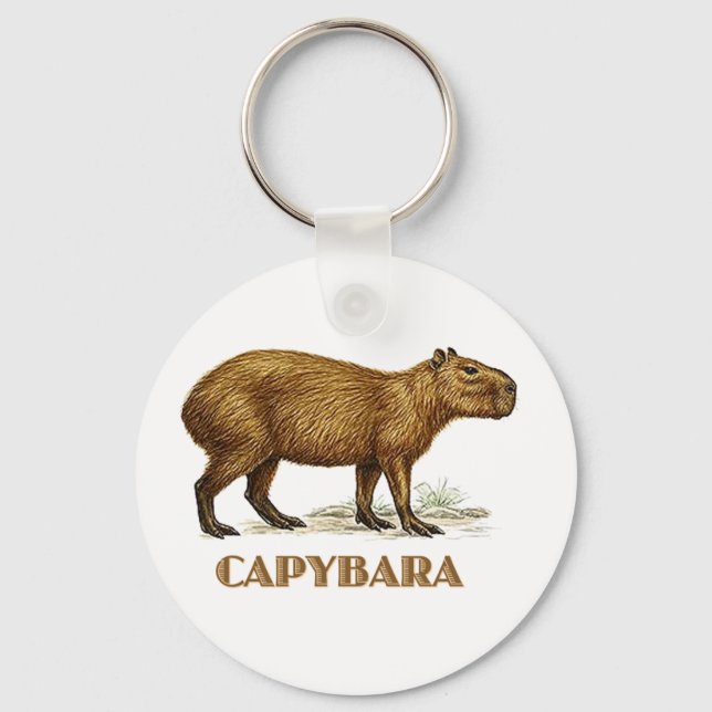 capybara keychain (Front)