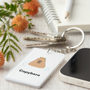 Capybara Keychain