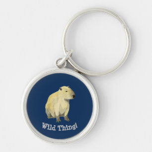 Capybara Keychain