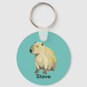 Capybara Keychain