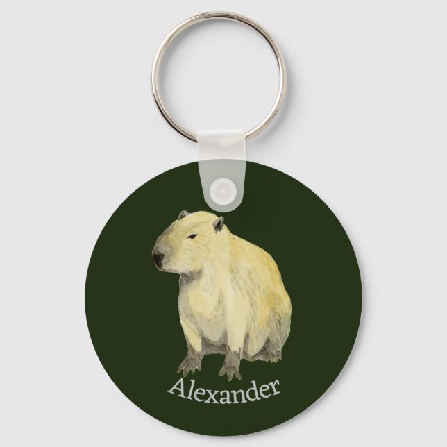 Capybara Keychain (Front)