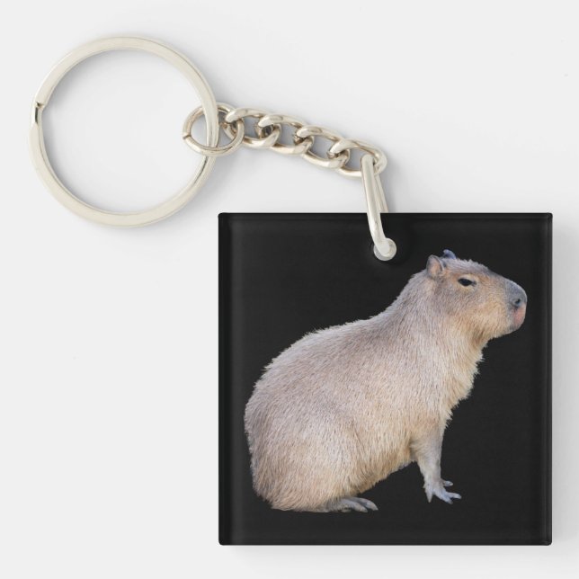 Capybara Keychain (Front)