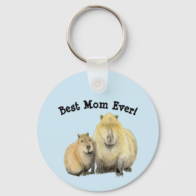 Capybara Keychain (Front)