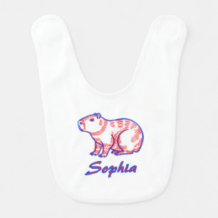 Capybara Kids Baby Bib