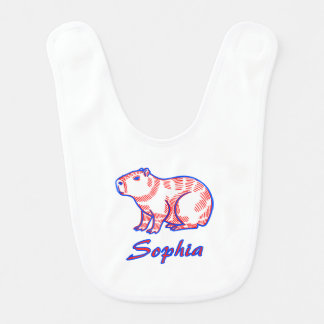 Capybara Kids Baby Bib