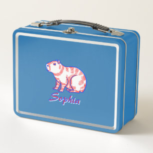 Capybara Kids Metal Lunch Box