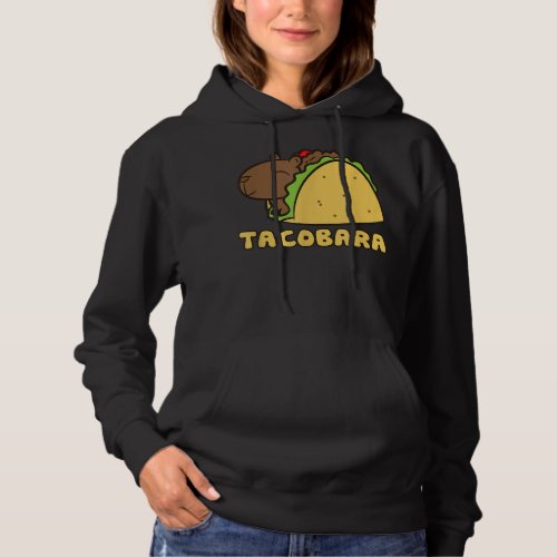 Capybara Kids Tacobara Funny Capybara Tacos  Hoodie