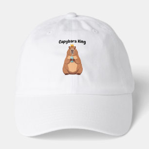 Capybara King Kids Cap – Cute Crown Animal Hat