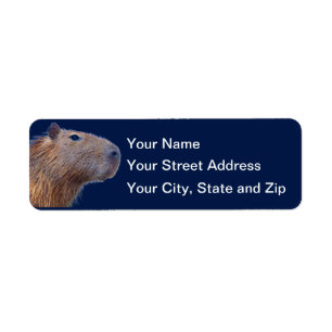 Capybara Label