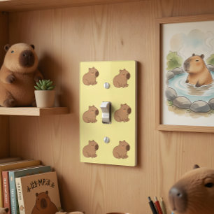 Capybara Light Switch Cover – Cute Capybara Wall