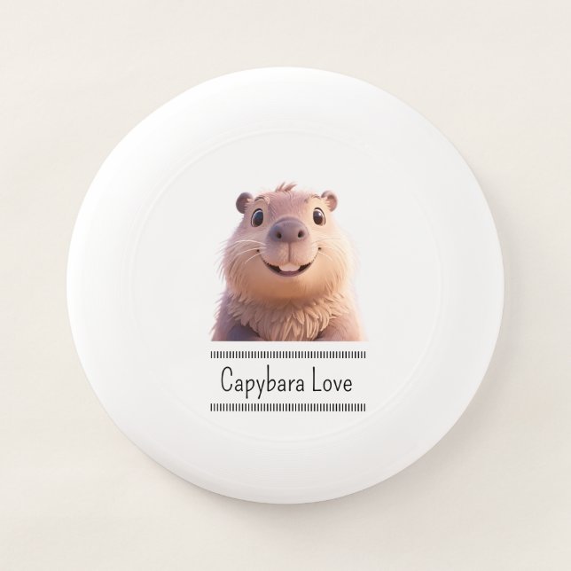 Capybara Love Wham-O Frisbee (Front)