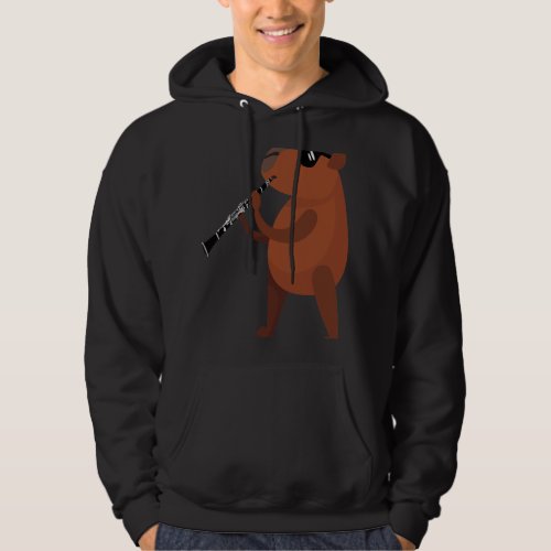 Capybara Lover Funny Capybara Wearing Sunglasses P Hoodie