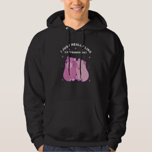 Capybara Lover Funny I Just Really Like Capybaras  Hoodie