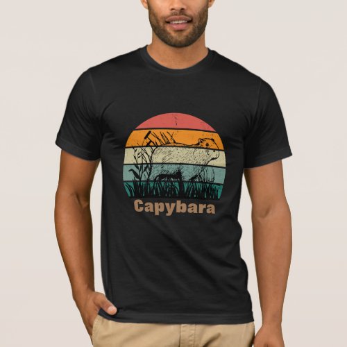 Capybara Lover Vintage Capybara Hoodie Capybara  T_Shirt