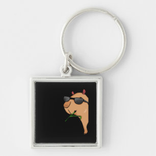Capybara Lover Women Capybara Gift Men Capybara Keychain