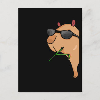 Capybara Lover Women Capybara Gift Men Capybara Postcard