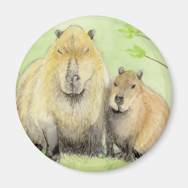 Capybara Magnet (Front)