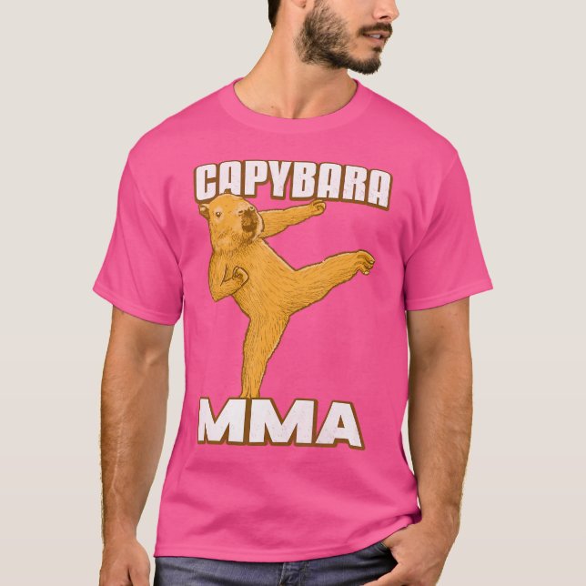 Capybara Mma T-Shirt (Front)
