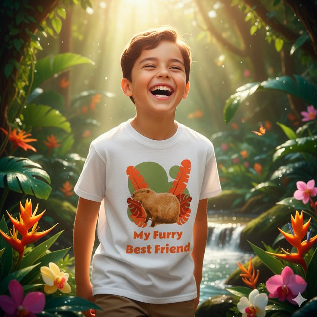 Capybara My Furry Best Friend T-Shirt (Creator Uploaded)