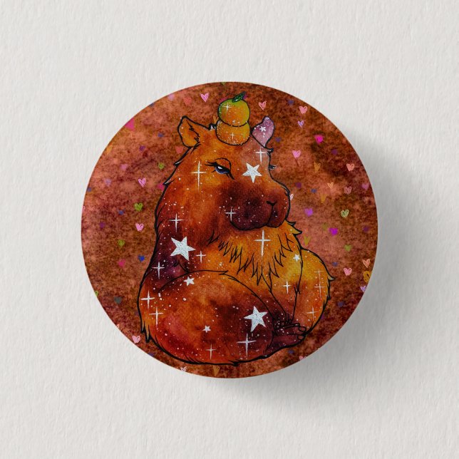 Capybara named Dream Button (Front)