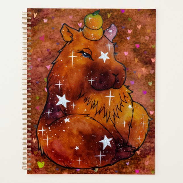 Capybara named Dream Planner (Front)