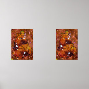 Capybara named Dream Wall Art Sets