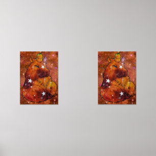 Capybara named Dream Wall Art Sets