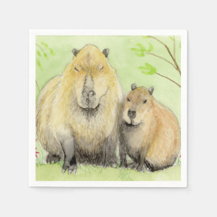 Capybara Napkins