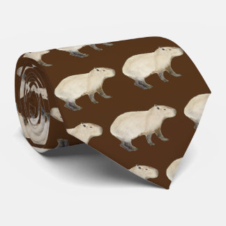 Capybara Neck Tie