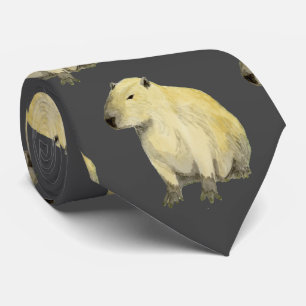 Capybara Neck Tie