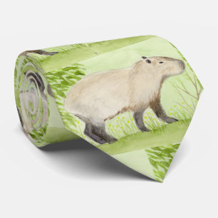 Capybara Neck Tie