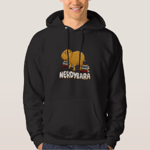 Capybara Nerdybara Nerd Hoodie
