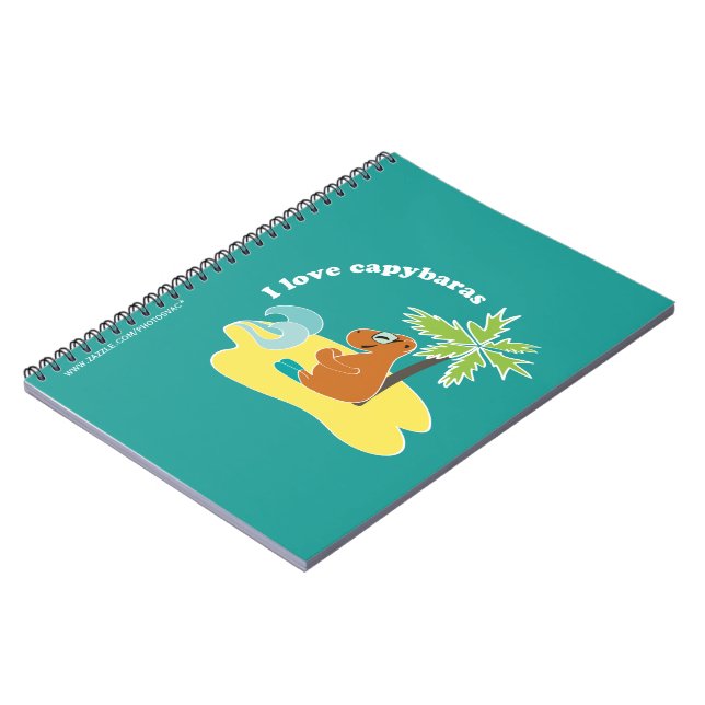 Capybara Notebook (Left Side)