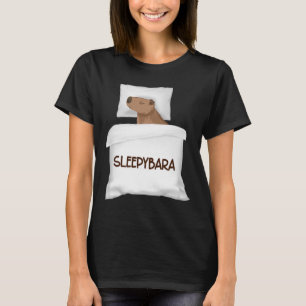 Capybara Official Sleep Pajamas Nightgown Sleepyba T-Shirt