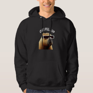 Capybara OK I Pull Up Animal Meme Hoodie