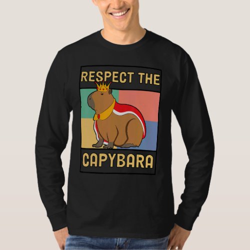 Capybara Ok I Pull Up Capybara Retro T_Shirt