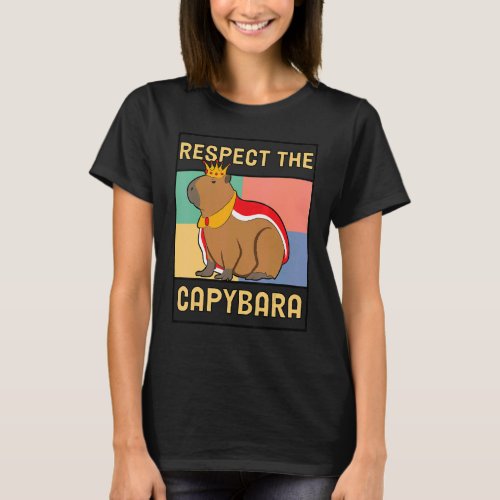 Capybara Ok I Pull Up Capybara Retro T_Shirt