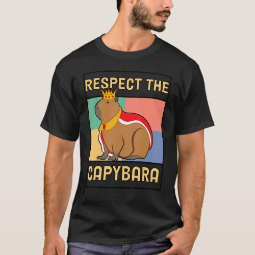 Capybara Ok I Pull Up Capybara Retro T_Shirt