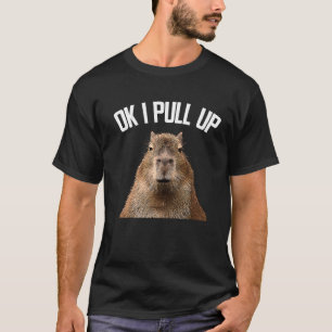 Capybara Ok I Pull Up Rodent Capybara Women Men T-Shirt