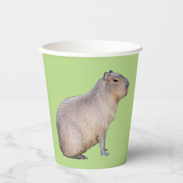 Capybara Paper Cups (Front)