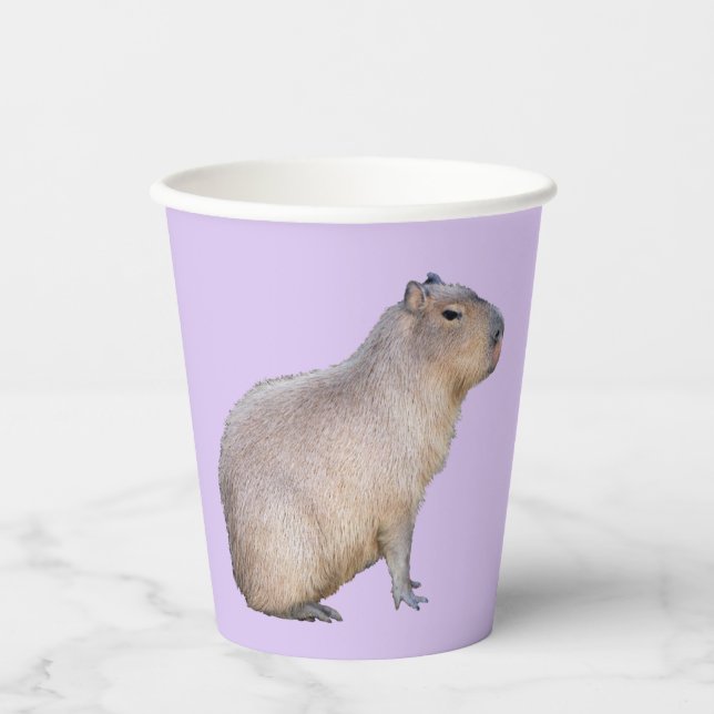 Capybara Paper Cups (Front)