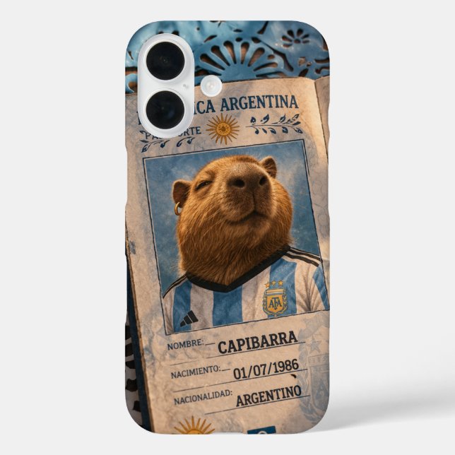 Capybara Passport Cover (Back)