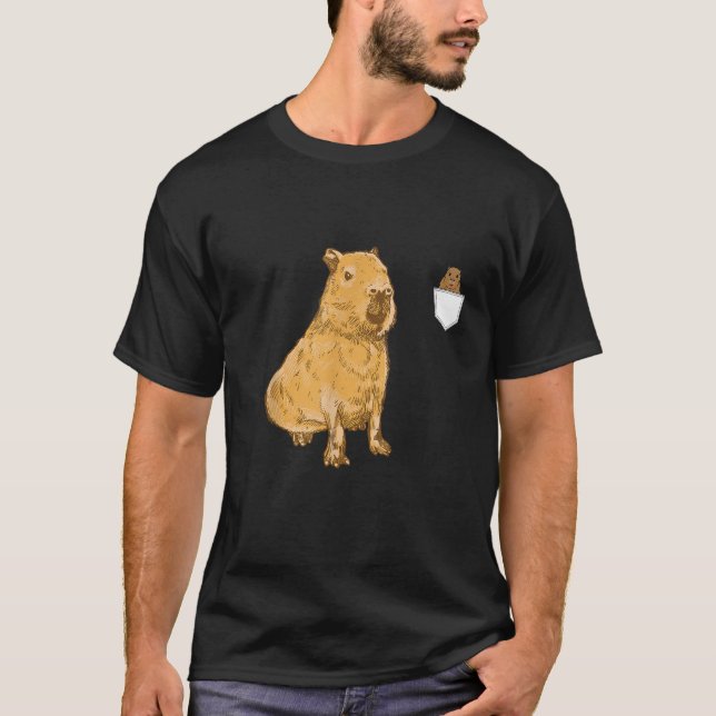 Capybara Peluches Party Peluche Capybara Big Capyb T-Shirt (Front)