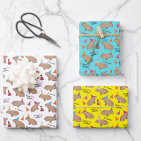 Capybara Personalized Birthday Hand-Illustrated