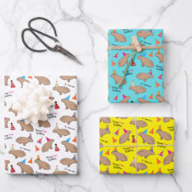 Capybara Personalized Birthday Hand-Illustrated