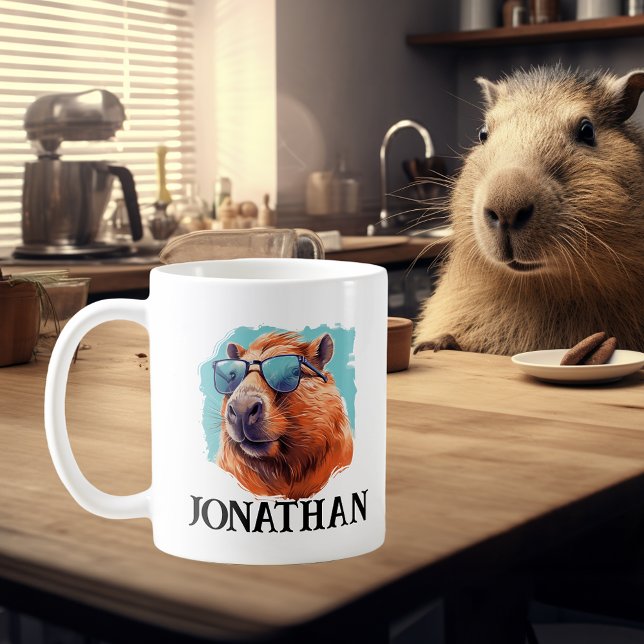 Capybara  Personalized  Coffee Mug (Creator Uploaded)