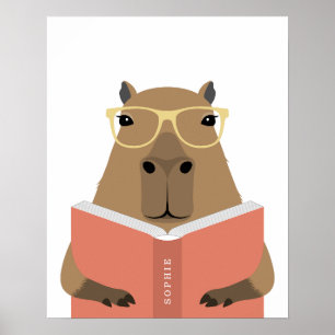 Capybara Personalized Print